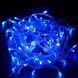 Новорічна гірлянда прозорий провід XMAS Синя 100 LED 12k01p023v3 фото 1