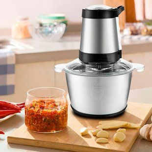 Кухонный блендер измельчитель с нержавеющей чашей ZP-050 Kitchen Expert 250 Вт (4389/1) 10k01p176 фото
