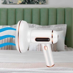 Бездротовий компактний пилосос анти-кліщ 2 в 1 Vacuum Cleaner 120W Белый 01k02p318 фото