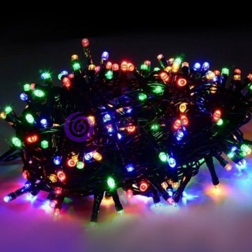 Новорічна гірлянда чорний провід XMAS Мультик 100 LED (10 метрів) 12k01p080v1 фото