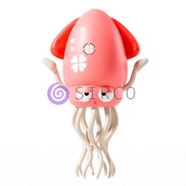 Детская интерактивная игрушка танцующий осьминог c удочкой Squid Toys Dance 158-21C Розовый (OC) 03k05p537v1 фото