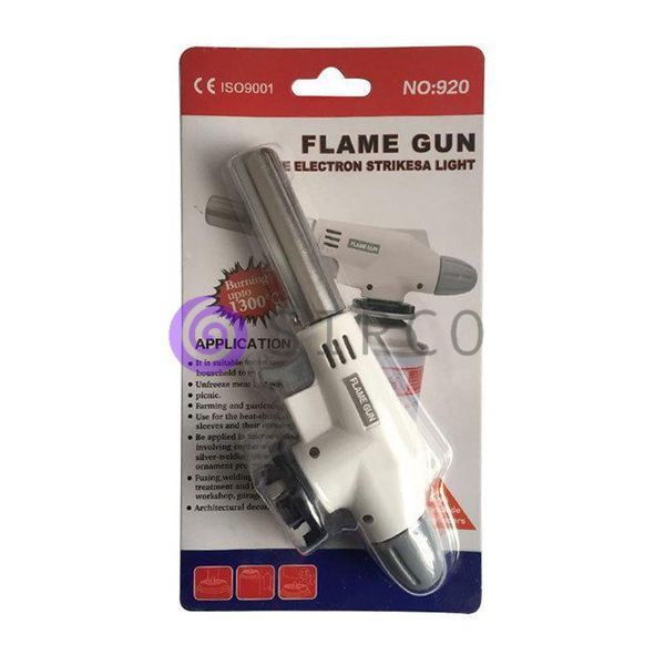 Газовий пальник з п'єзопідпалом FLAME GUN № 920 (575) 14k02p016 фото