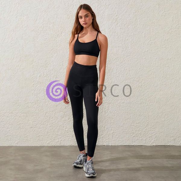 Жіночі лосини з утепленням на флісі DECOS 052 XXXXXXL Чорний (BOT) 16k07p002v9 фото