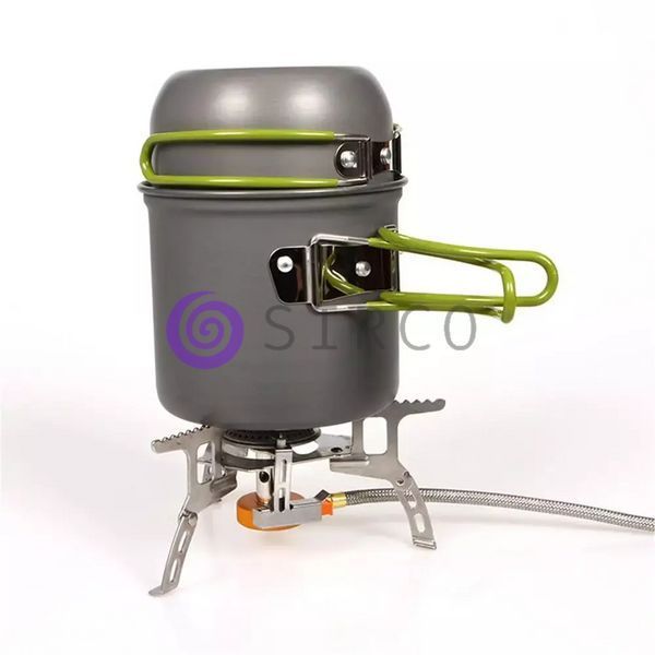 Туристичний похідний набір посуду для пікніка Cooking Set DS-101 (МА77) 02k03p033 фото