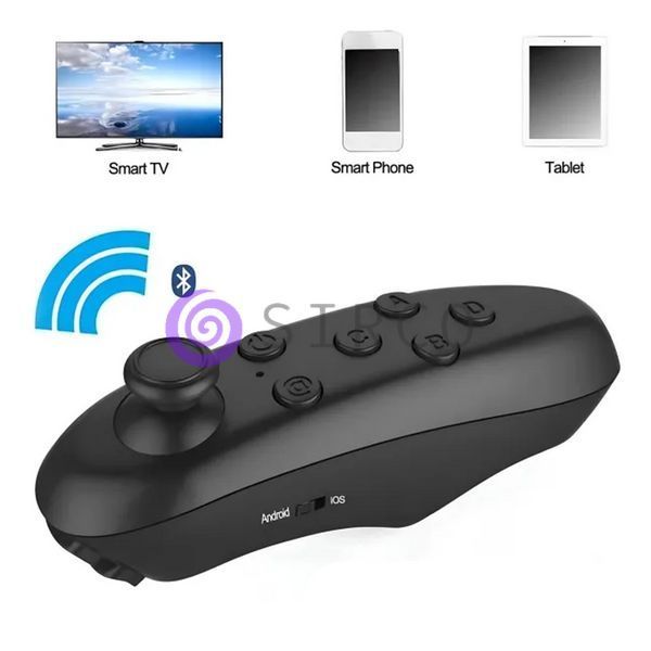 Бездротовий Bluetooth пульт для VR окулярів смартфонів Android iPhone керування музикою відео (X26) 11k02p270 фото