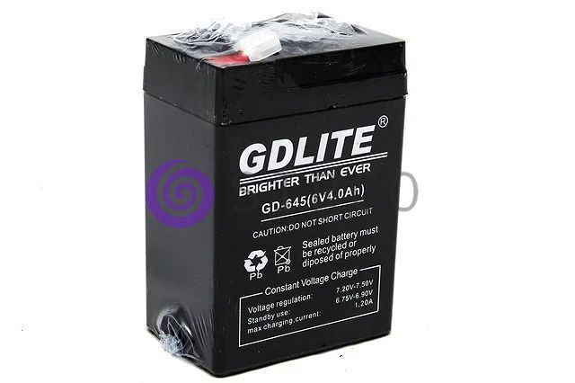 Аккумулятор GD LITE GD-645 (6V4.0AH) (212) 11k06p305 фото