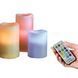 Светодиодные свечи набор с 3 шт Luma Candles Color Changing на батарейках 01k09p046 фото 3