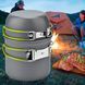 Туристичний похідний набір посуду для пікніка Cooking Set DS-101 (МА77) 02k03p033 фото 1