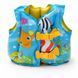 Детский плавательный жилет Intex 59661NP Tropical Buddies 41&times;30 см винил 0.25 мм 3-5 лет синий(AT) 02k10p346v2 фото 2
