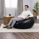 Крісло надувне Bestway 75153 велюрове ПВХ 112x112x66 см для відпочинку та тераси, Чорний (AT) 02k12p334v2 фото 3