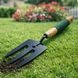Вилка садова Garden Tools 34,5 см з дерев&rsquo;яною ручкою для грядок і квітників (YAB) 09k01p291v1 фото 1