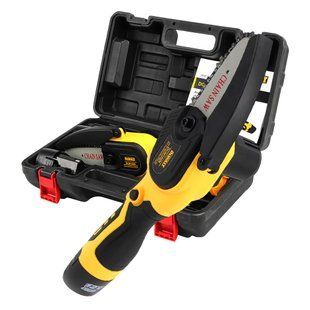 Акумуляторна міні пила DeWalt DCM130N (12V, 3Аh) система блокування, захисна кришка, у кейсі 09k08p019 фото