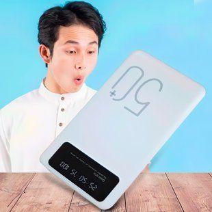 Зарядний пристрій Power Bank Viaking 40000 mAh з індикатором заряду + ліхтарик (H-5) 11k12p013v1 фото