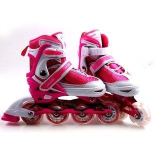 Ролики Caroman Sport (K 500 BM) р. XS (28-31), S(31-33), M (34-37), С (38-4) (розовый,красный,синий) 13k02p005 фото