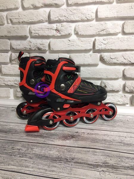 Ролики Caroman Sport (K 500 BM) р. XS (28-31), S(31-33), M (34-37), С (38-4) (розовый,красный,синий) 13k02p005 фото