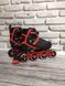 Ролики Caroman Sport (K 500 BM) р. XS (28-31), S(31-33), M (34-37), С (38-4) (розовый,красный,синий) 13k02p005 фото 4