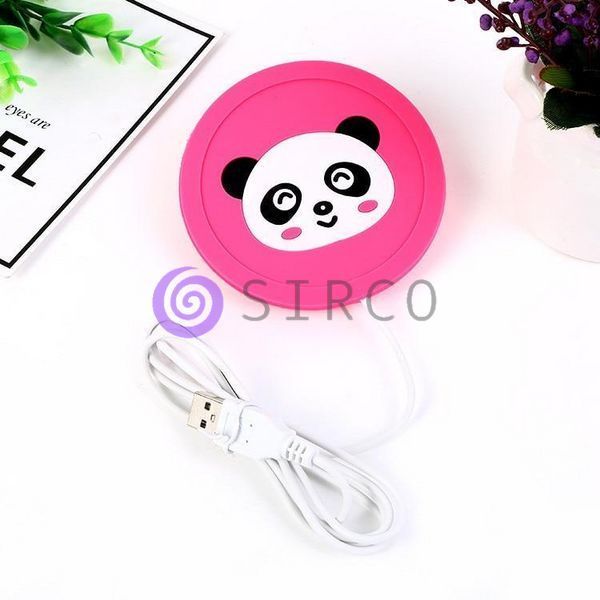 USB подставка с подогревом для чашки Розовая, голубая, синяя 10k10p091 фото