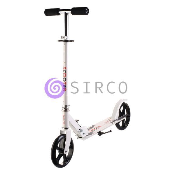 Дитячий міський самокат з регульованим кермом та підставкою Scooter Sport 109 Білий (ARSH) 13k01p008v2 фото