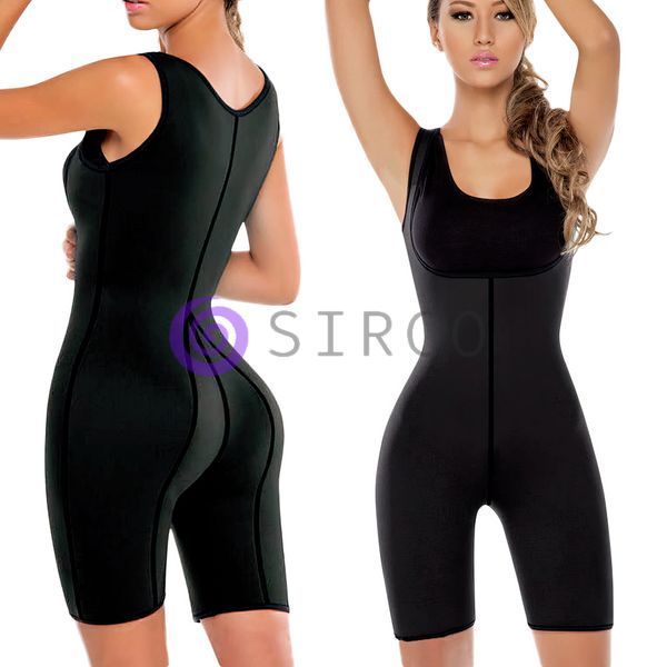 Стягуючий Костюм Body Shaper для схуднення Чорний р XXXL 07k01p066v5 фото