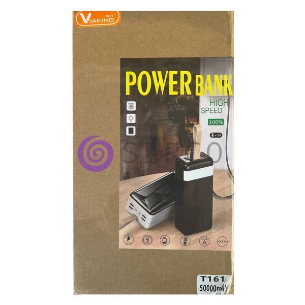 Power Bank T161 50000 mAh потужний для дому 11k12p058 фото