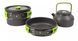 Туристический походный набор посуды для пикника Cooking Set DS-308 ((MA74)) 02k03p018 фото 3