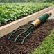Ручний садовий розпушувач 30,5 см Garden Tools для клумб, грядок та теплиць (YAB) 09k01p291v2 фото 1
