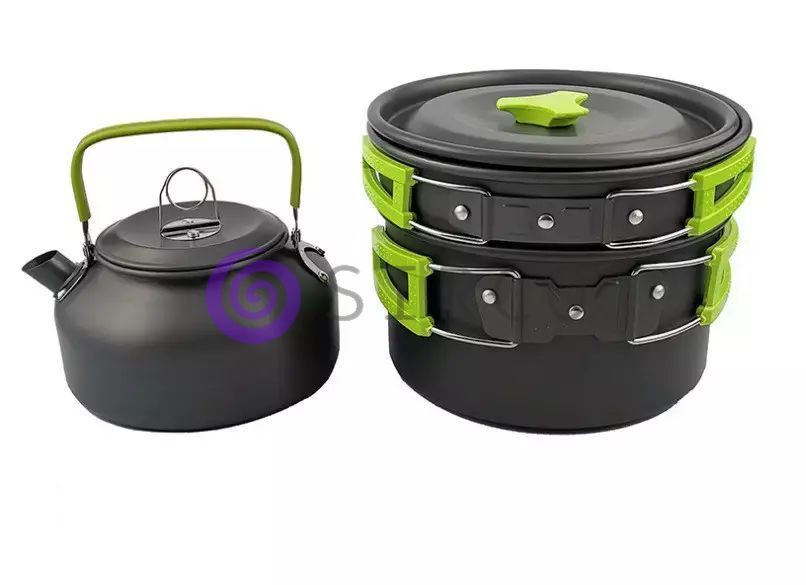Туристический походный набор посуды для пикника Cooking Set DS-308 ((MA74)) 02k03p018 фото
