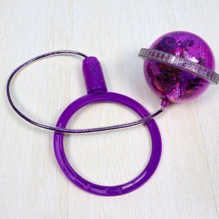 Детская нейроскакалка Kess Ice Hopper Блестящая Фиолетовая 03k05p142 фото