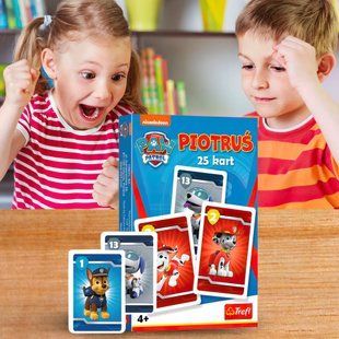 Детские игральные карты (25 карт) - "Щенячий патруль" 08494/Trefl (SB) 03k19p377 фото