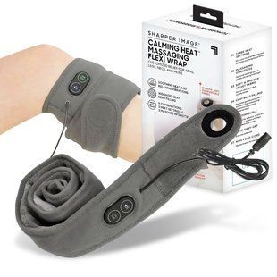 Зігрівальний масажер для суглобів Calm heat Massaging Flex Wrap 636571 роз'ємний, Сірий (ЖЯ) 06k01p159 фото