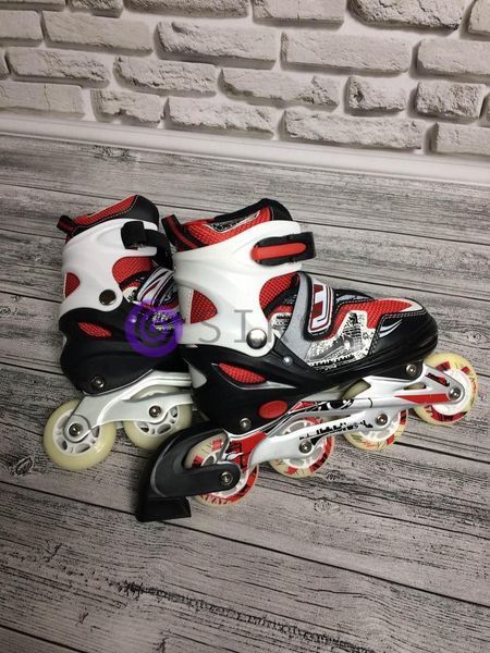 Роликові ковзани Feitelai sports 210-M S (30-33), M (34-37), L (38-41) (синій, рожевий, червоний) 13k02p004 фото