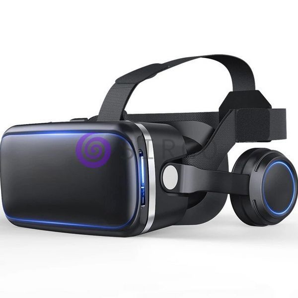 VR окуляри JBV12 для смартфона 4.7-6 дюймів з навушниками віртуальна реальність 3D Android iOS (X26) 11k02p271 фото