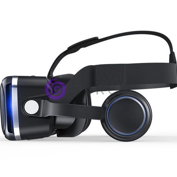 VR окуляри JBV12 для смартфона 4.7-6 дюймів з навушниками віртуальна реальність 3D Android iOS (X26) 11k02p271 фото