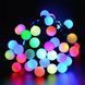Новорічна гірлянда Xmas Кульки чорний провід 40 Led лампочок 5м Мультик 12k01p091 фото 2