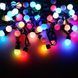 Новорічна гірлянда Xmas Кульки чорний провід 40 Led лампочок 5м Мультик 12k01p091 фото 1