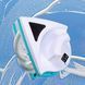 Магнитная щетка для мытья окон Double Faced Glass Wiper угловая бирюзовый/2391/205 01k02p070v2 фото 1