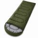 Спальний мішок зимовий USB-підігрів 215&times;65 см до -30&deg;C, тепла ковдра з капюшоном для кемпінгу, Хакі (509/4595) 02k08p039v1 фото 5